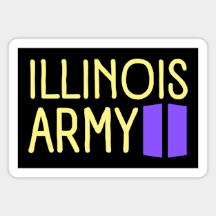 Illinois Army Club Magnet